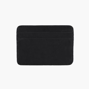 Thursday Boots Card Holder Leren Portefeuille Heren Zwart | NL238OKI