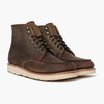Thursday Boots Diplomat Leren Chukka Laarzen Heren Bruin | NL71ZUT