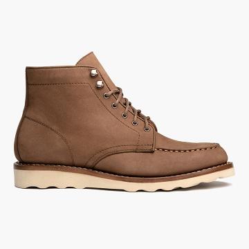 Thursday Boots Diplomat Nubuck Veterlaarzen Dames Bruin | NL173CTV