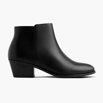 Thursday Boots Downtown Leren Laarzen Dames Zwart | NL168QMA
