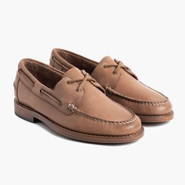 Thursday Boots Handsewn Leren Loafers Heren Bruin | NL339NLL