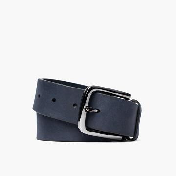 Thursday Boots Heritage Leren Riemen Heren Blauw | NL298QMA