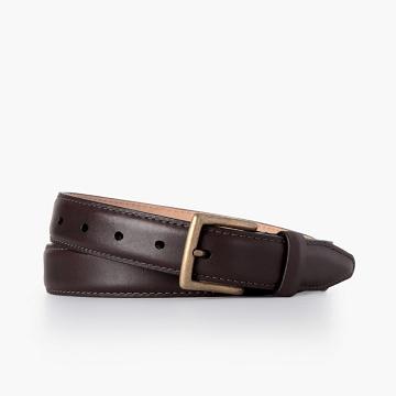 Thursday Boots Klassieke Leren Riemen Dames Bruin | NL129FDN