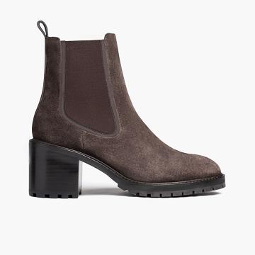 Thursday Boots Knockout Suede Laarsjes Dames Grijs | NL212OKI