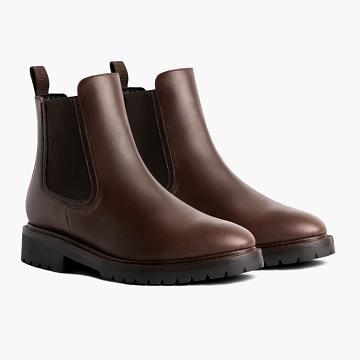 Thursday Boots Legend Leren Laarsjes Heren Koffie | NL85YXF