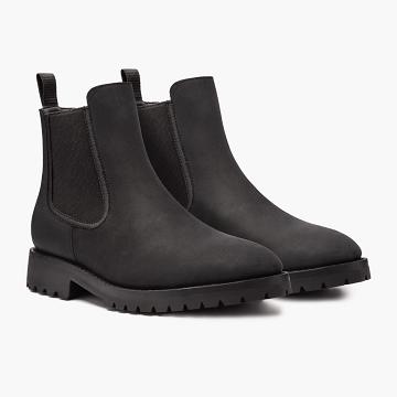 Thursday Boots Legend Leren Laarzen Heren Zwart | NL390DFM20