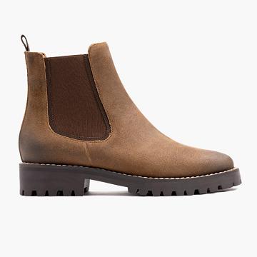 Thursday Boots Legend Suede Laarzen Dames Bruin | NL139RVD