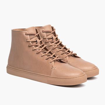 Thursday Boots Premier High Tops Leren Sneakers Heren Oranje | NL381CTV