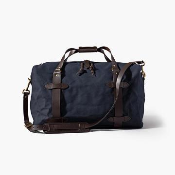 Thursday Boots Rugged Twill Duffle Leren Tassen Heren Donkerblauw | NL313NLL