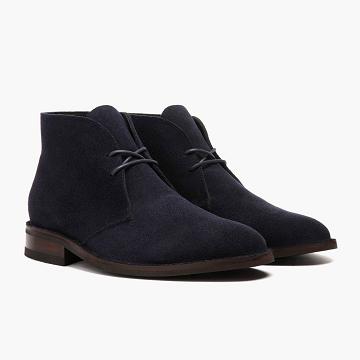 Thursday Boots Scout Suede Veterlaarzen Heren Blauw | NL390DFM61